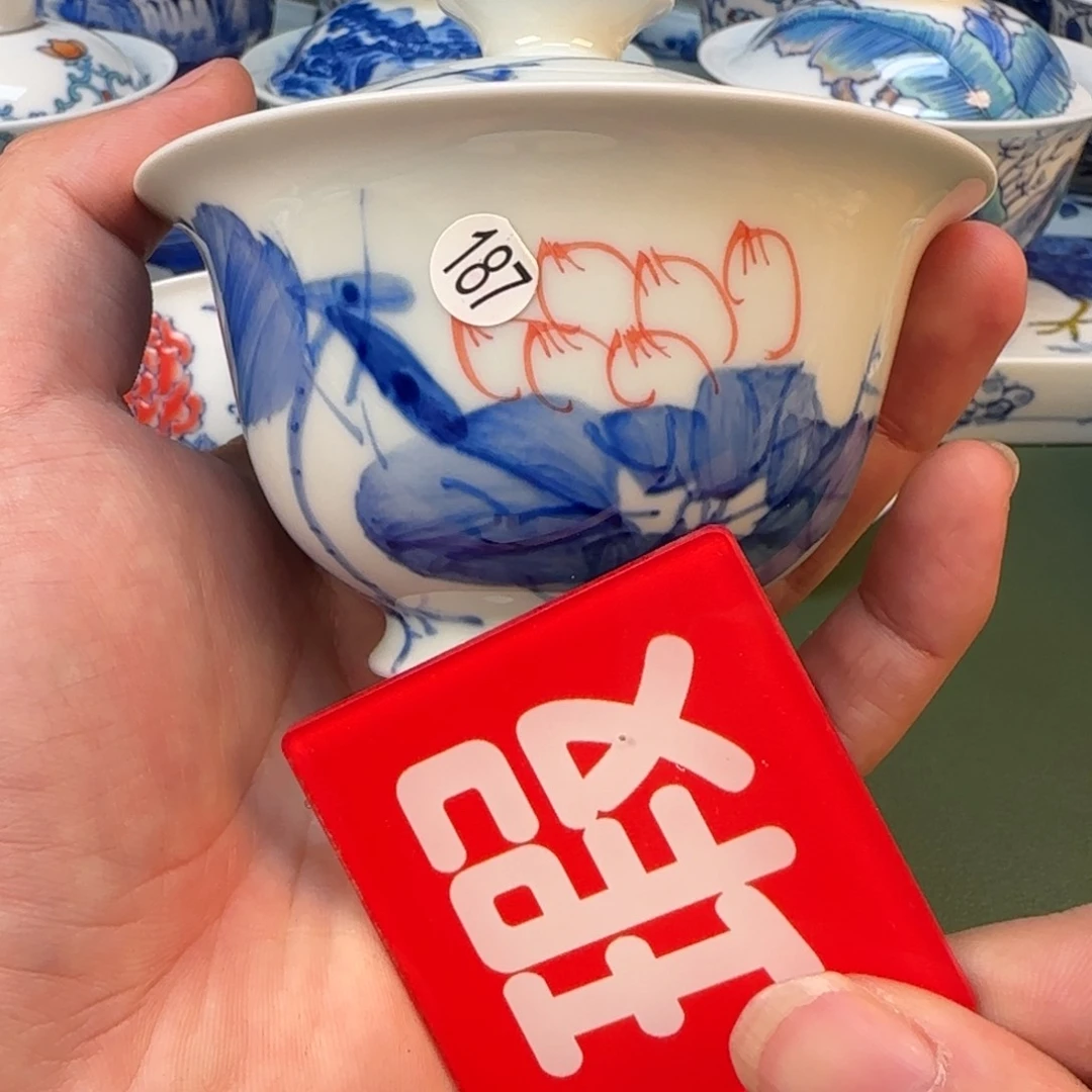 彦祖纯手工手绘茶具187