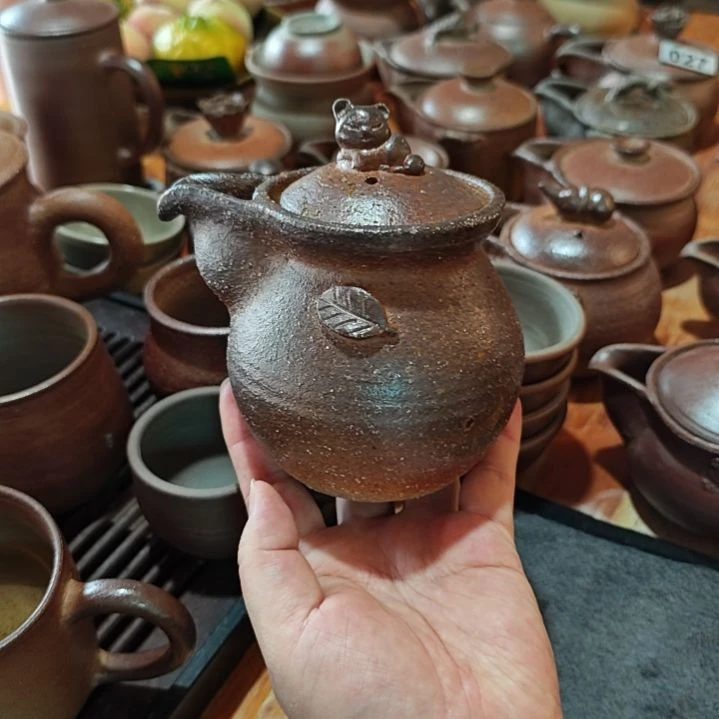 粗陶手抓壶福利款