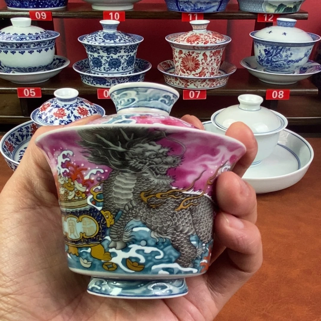 元***素景德镇高温陶瓷茶具