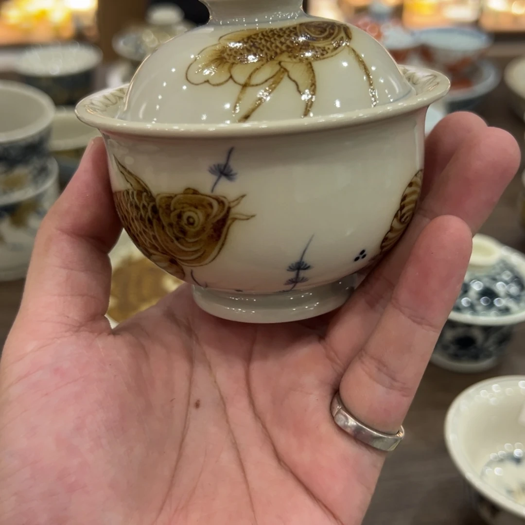 杯景德镇手绘陶瓷