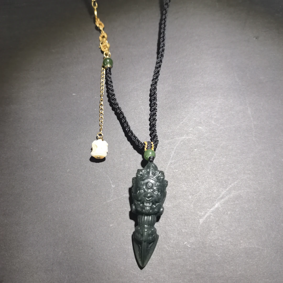 扶摇臻选|塔青大黑杵杵竖款吊坠