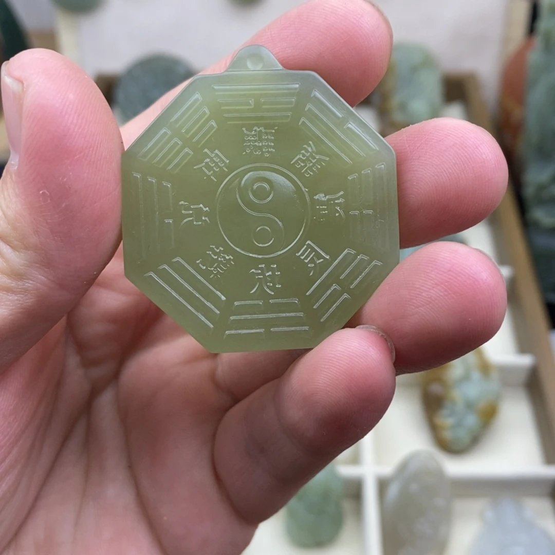 和田玉未镶嵌颈饰和田玉吊坠