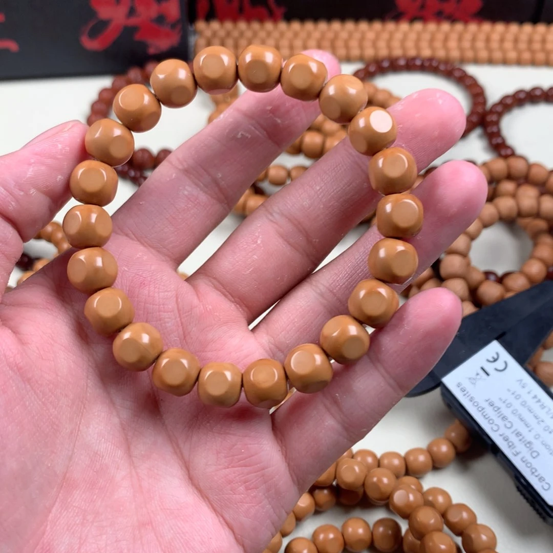 猴头核桃手串泛油款六方尺寸9大