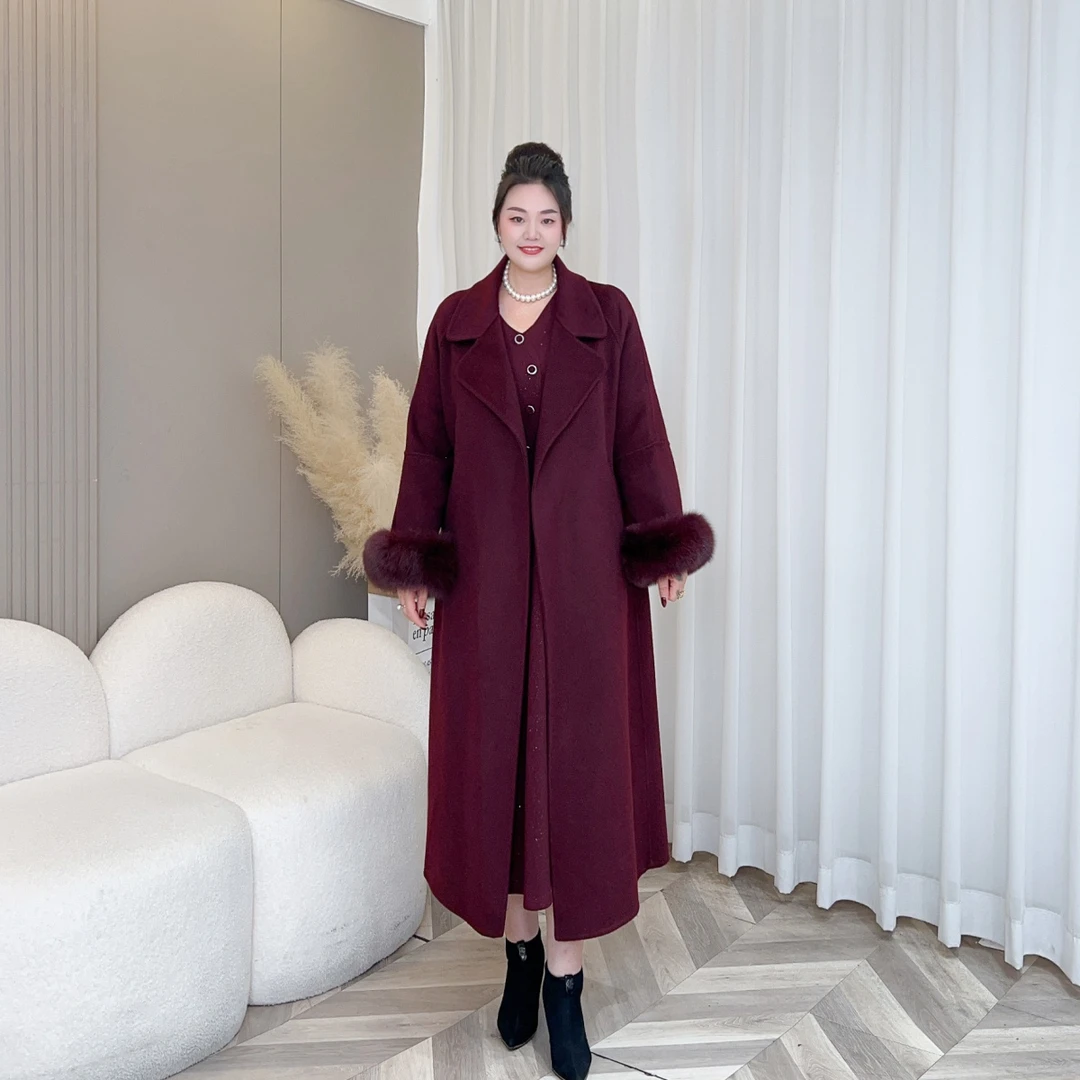 【梅姐仅加厚大衣】梅姐加厚显瘦简约气质感外套女大码女装XYD71791
