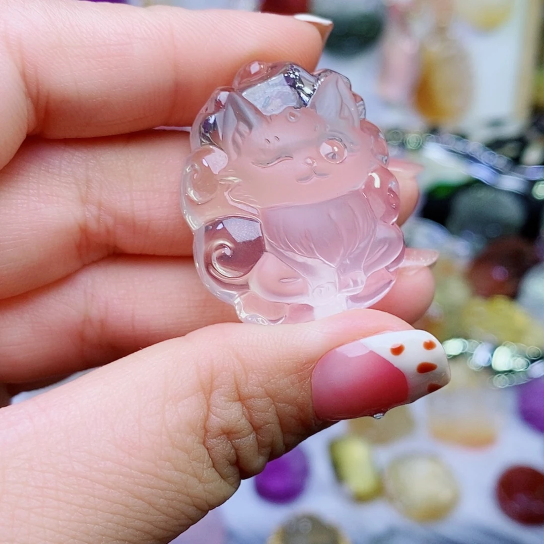 未镶嵌吊坠(赠链)水晶