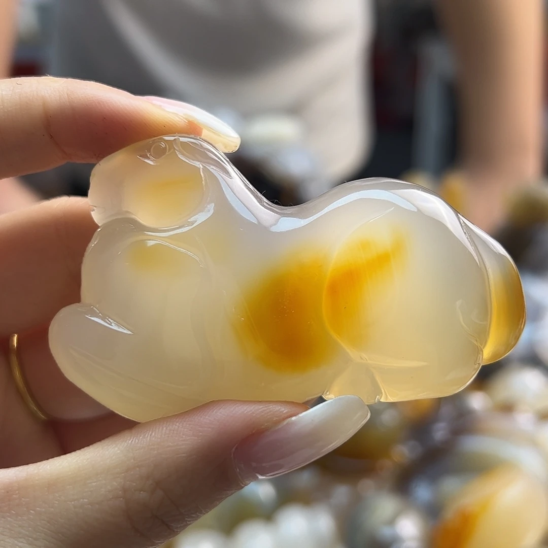 玛瑙/玉髓未镶嵌吊坠(不含链)