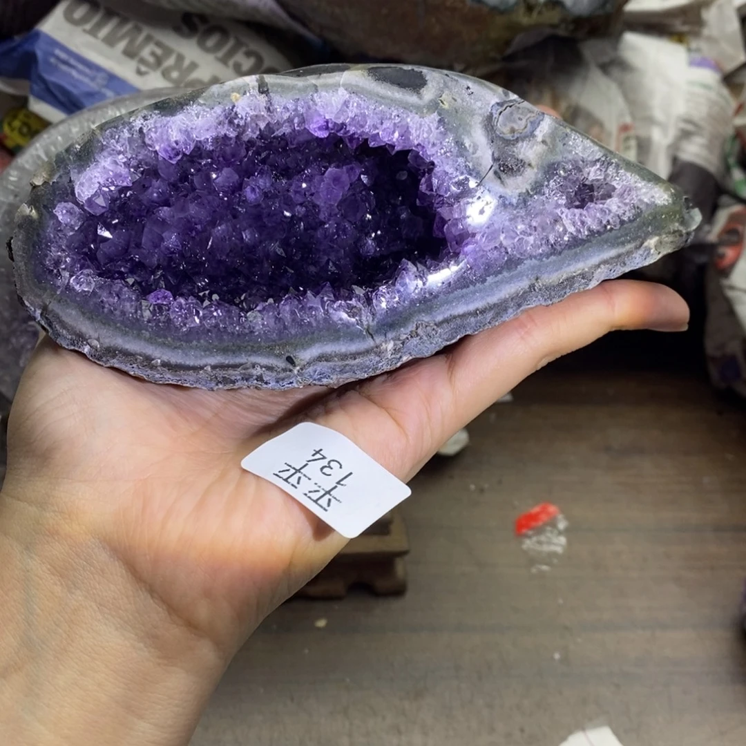 未镶嵌珠宝半成品紫晶