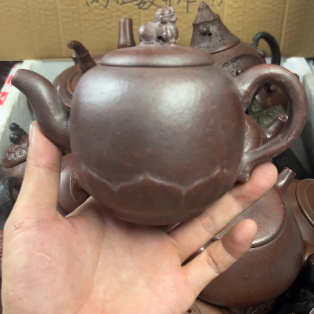 紫砂茶壶宜兴原矿紫砂壶300毫升容量