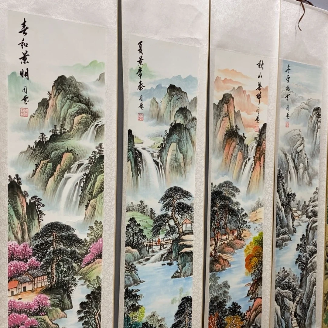 国画老师手笔手绘作品w