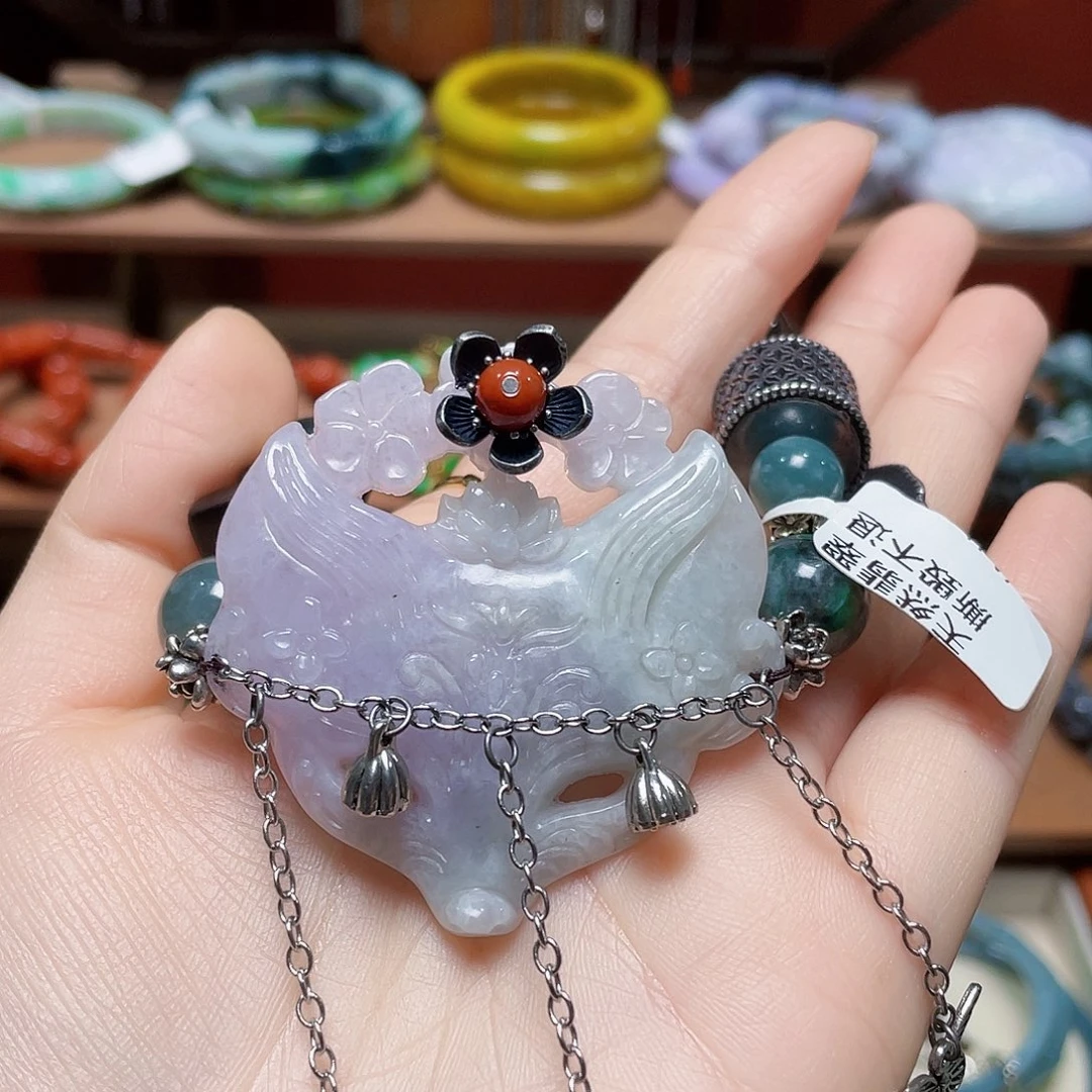 翡翠未镶嵌手链饰品