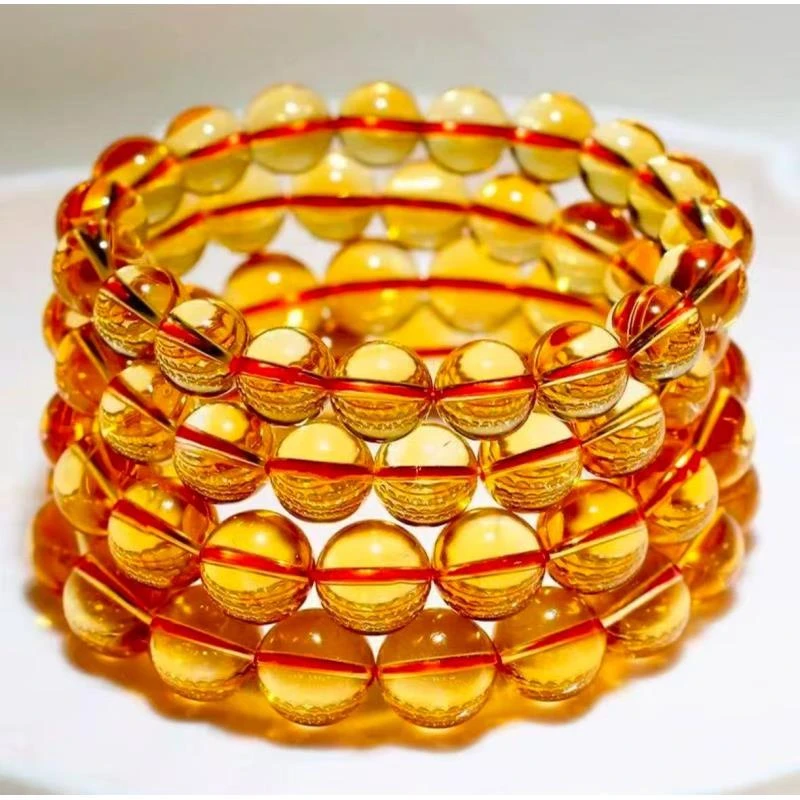 巴西暴力黄手串经典高货