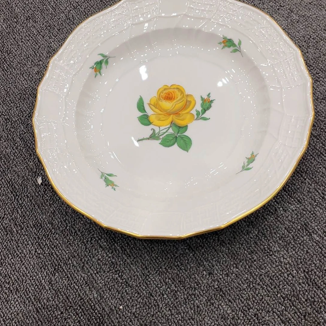 天***筒瓷片中古二等深盘