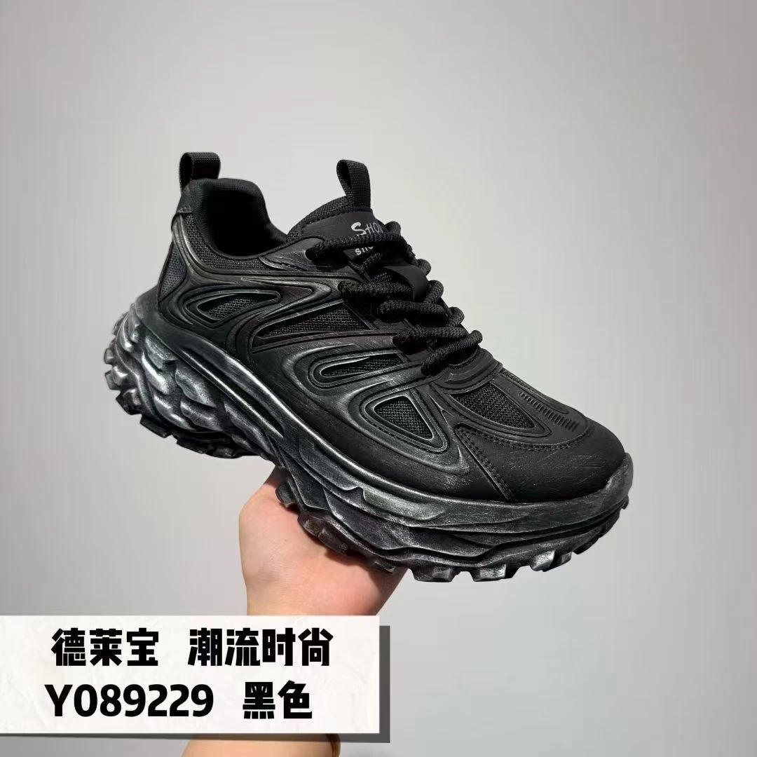 男款擦色轮胎底老爹鞋089229
