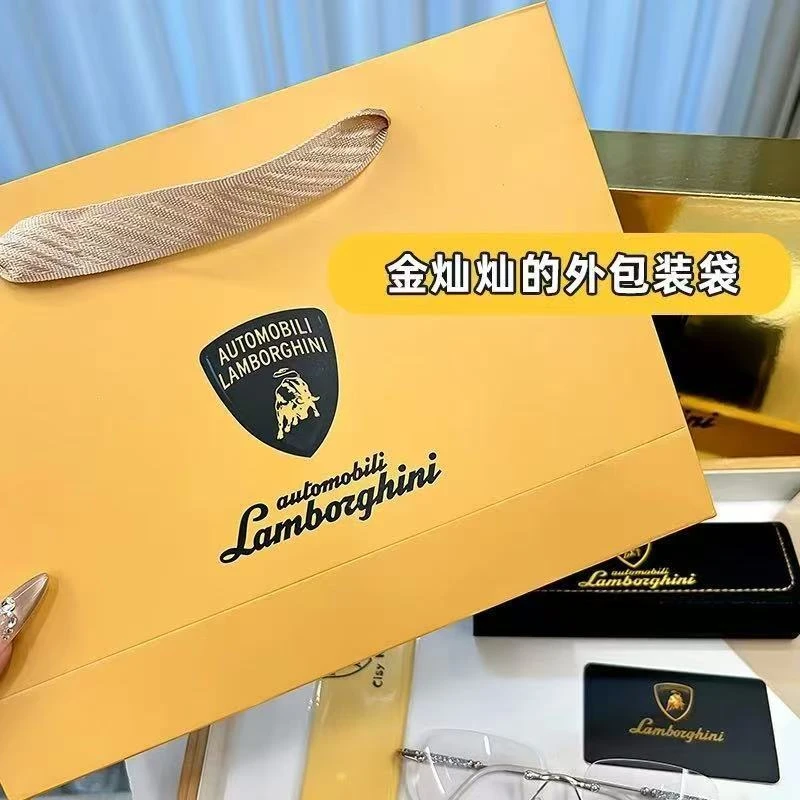 Automobililamborghi兰博基尼防蓝光无镜框老花镜【黑金款】
