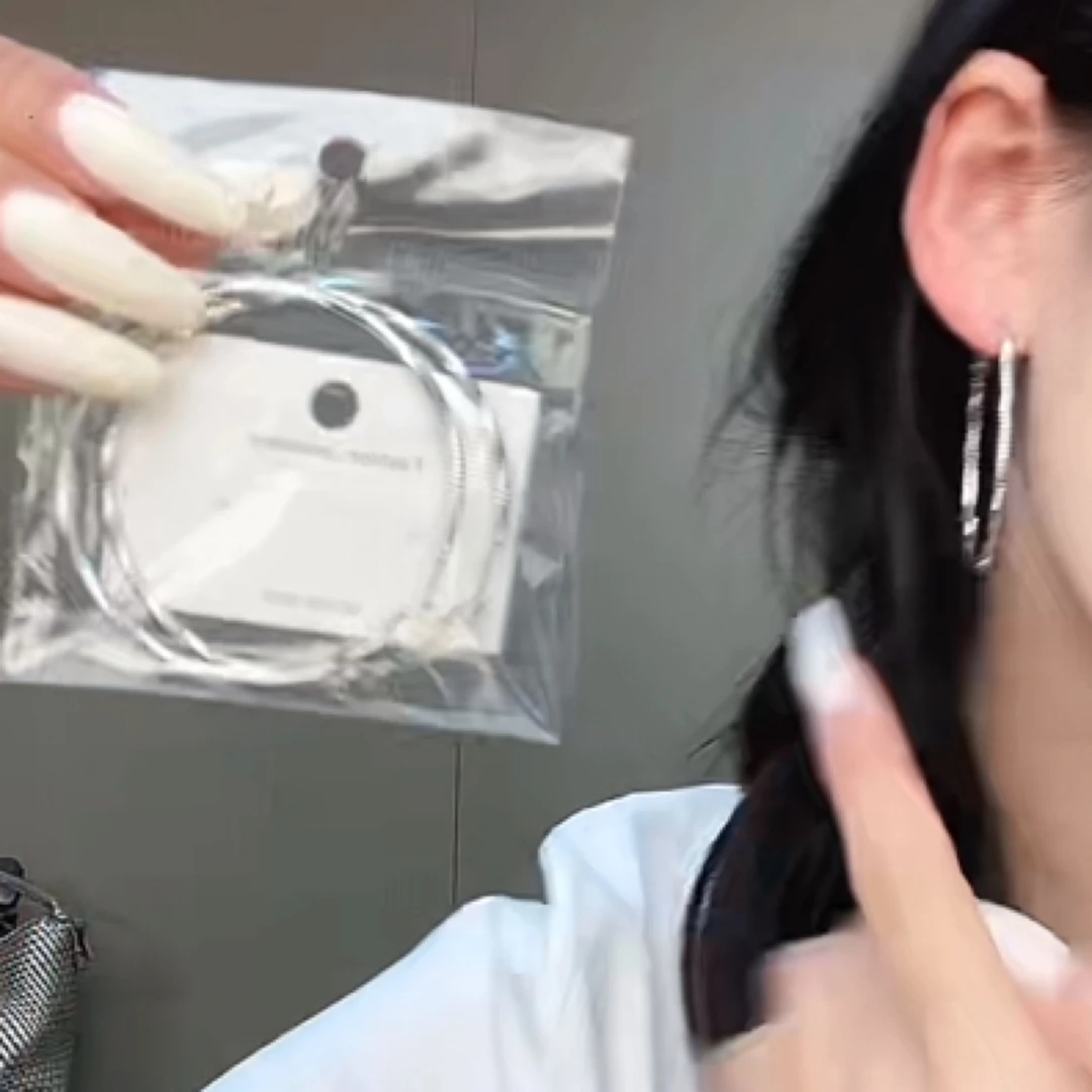 YEVACHAO经典福利款银色耳环