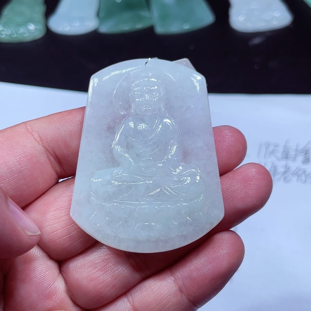 *****翡翠未镶嵌颈饰翡翠