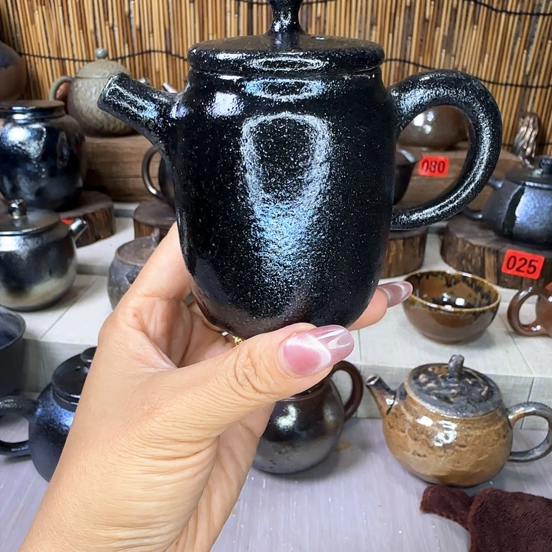 壶建水紫陶柴烧闻香壶150cc