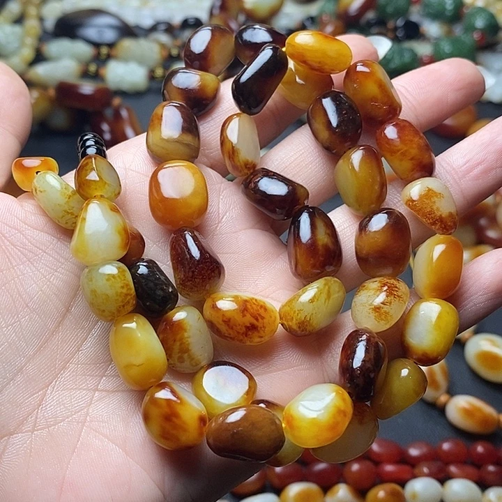 郑***旦手链未镶嵌和田玉