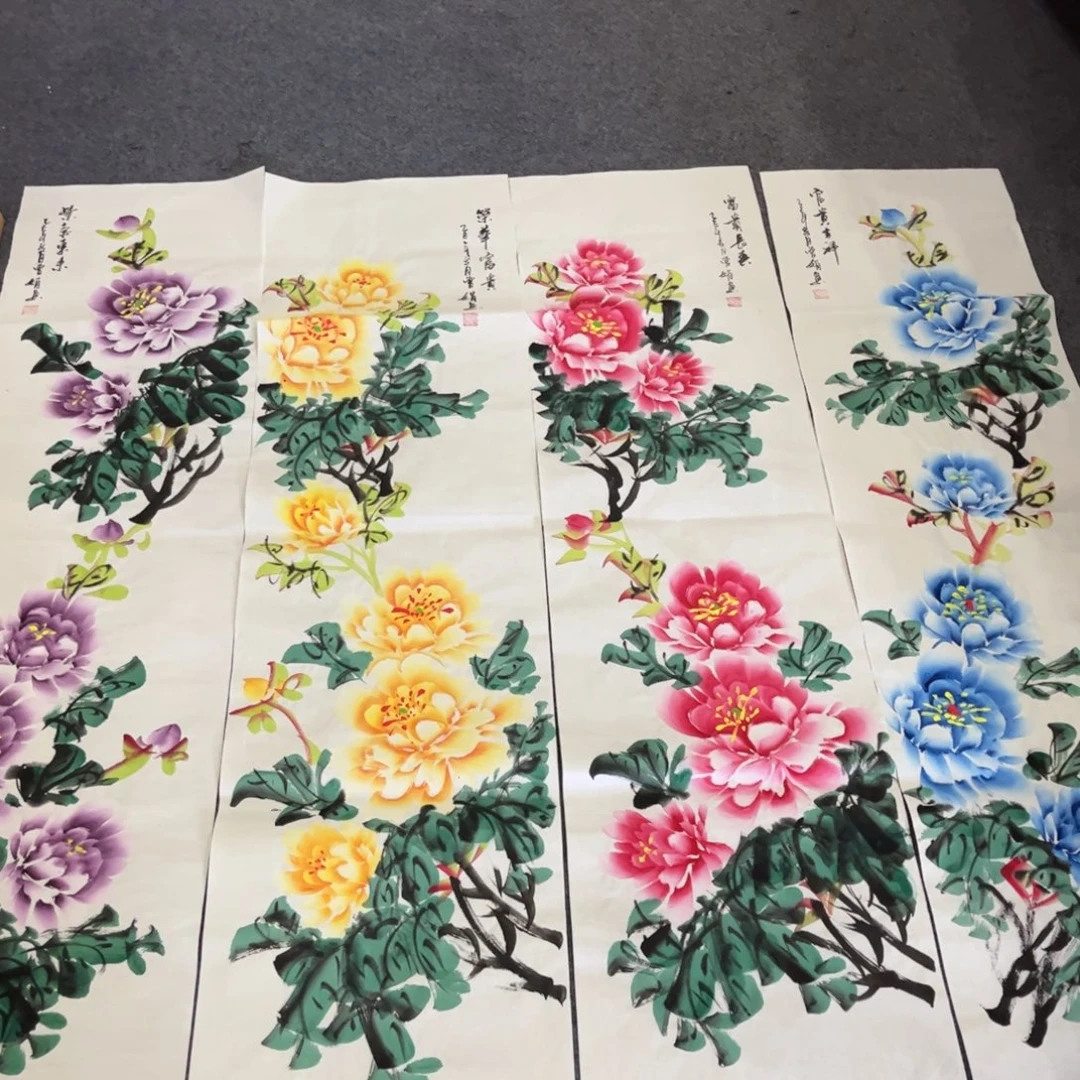 国画LH精品国画作品4张
