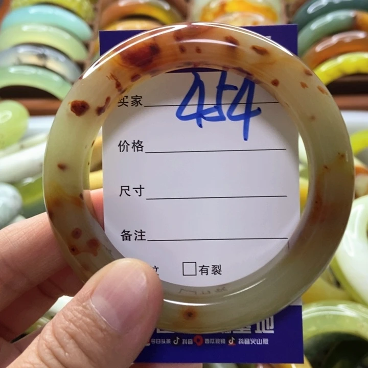 A***n蛇纹石玉未镶嵌手镯