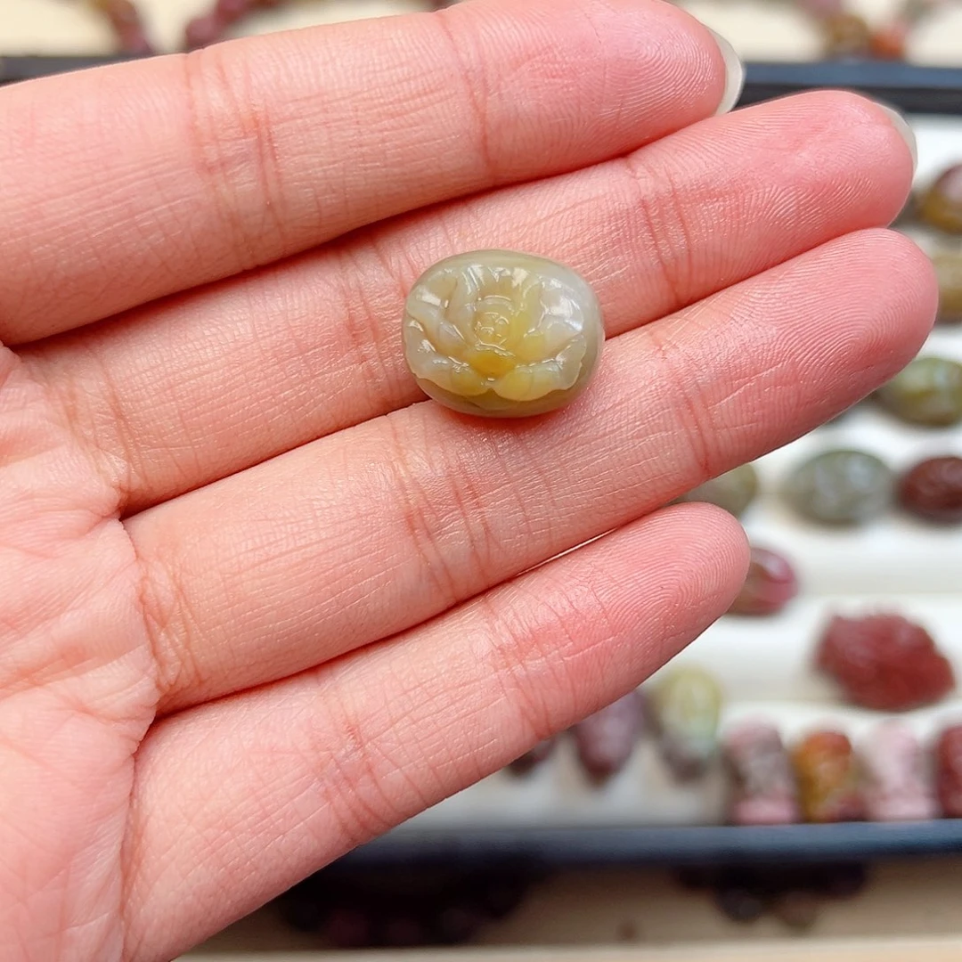 玛瑙/玉髓珠宝半成品未镶嵌