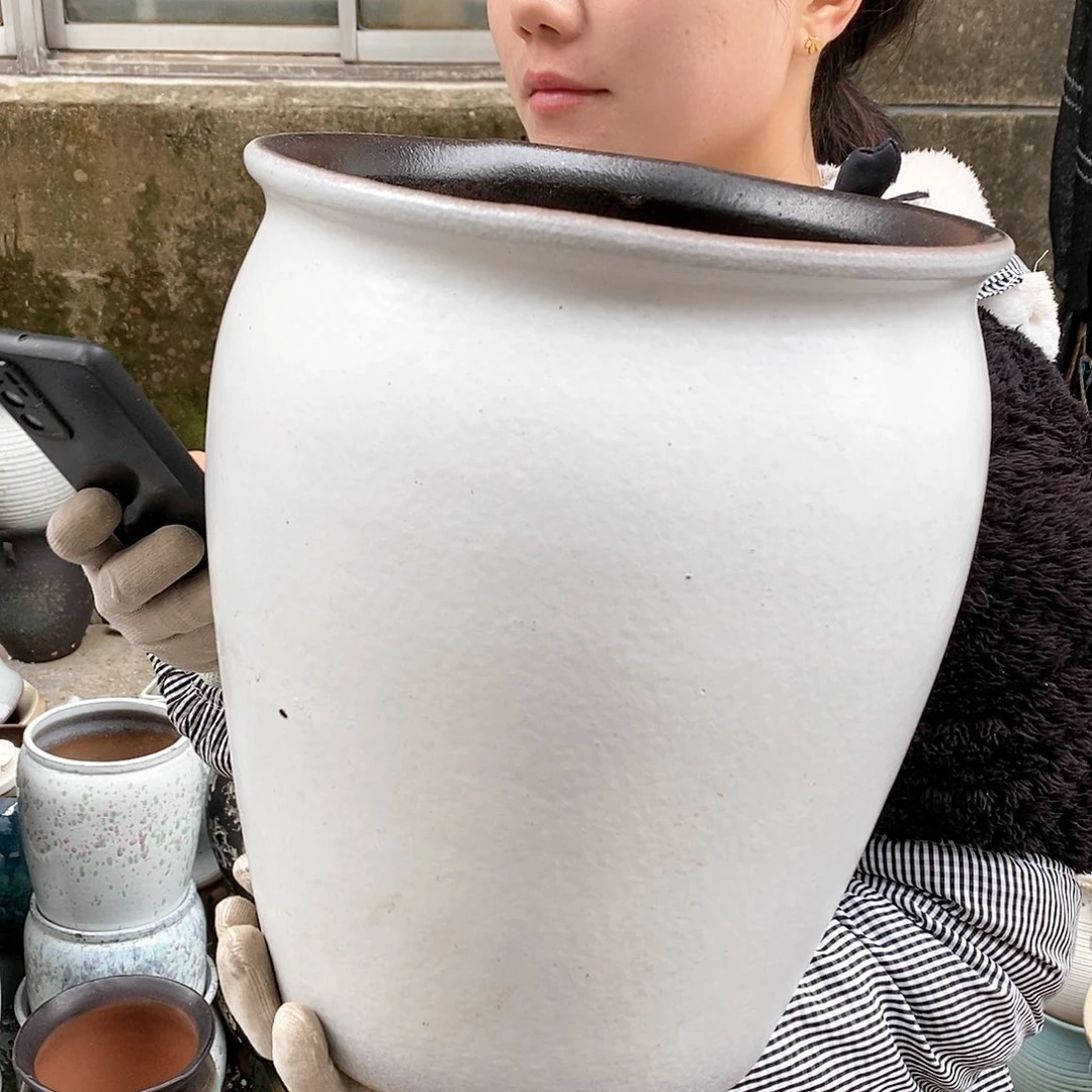 红泥花盆正品口25高30