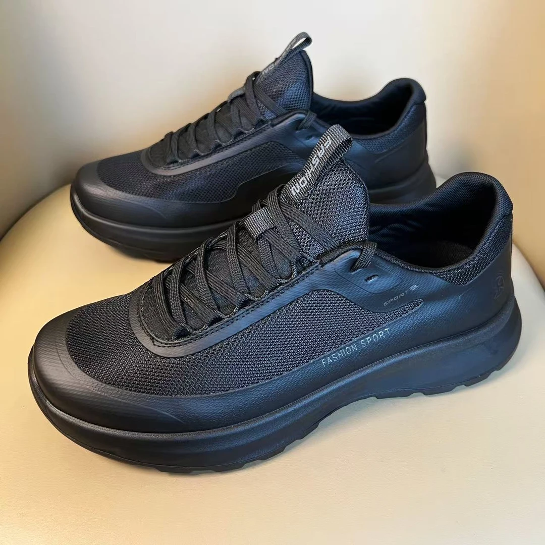 广州鞋夏季款冰丝网透气软底超轻防滑运动网鞋男鞋9013