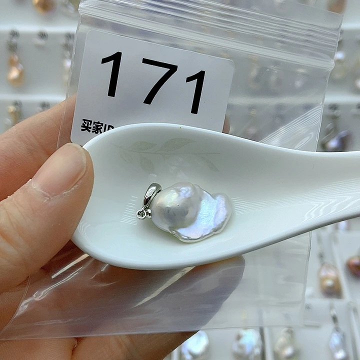 淡水珍珠颈饰银S925镶嵌