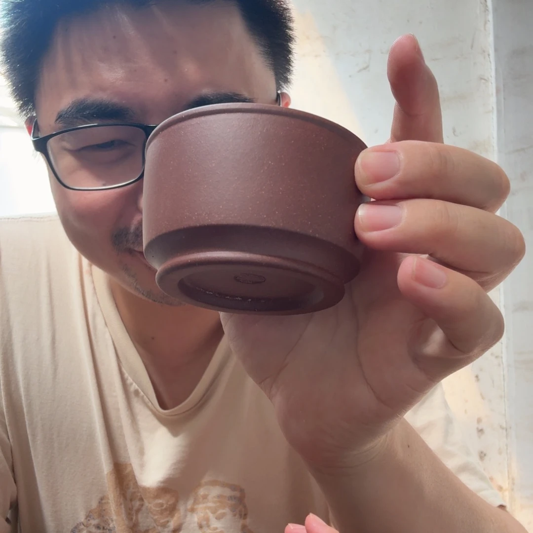 茶壶底槽青小郭紫砂