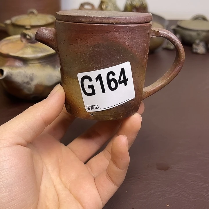 明光窑 茶壶 备前烧
