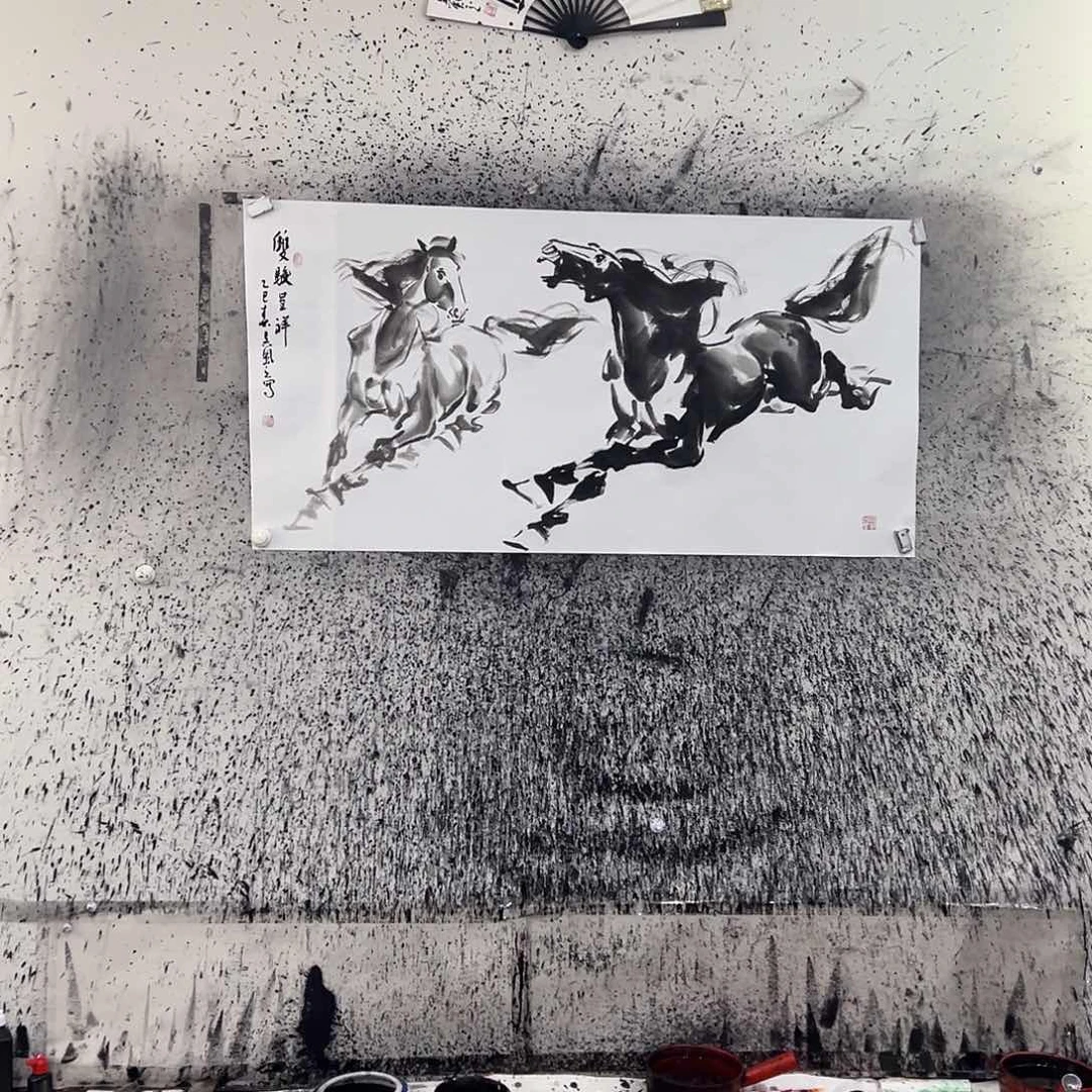 国画我在等你来啊亲