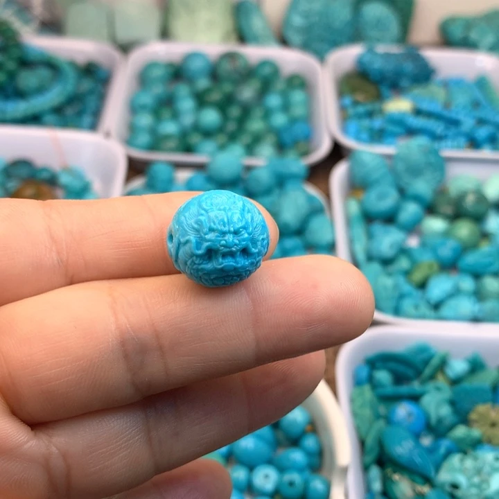 绿松石未镶嵌吊坠(不含链)