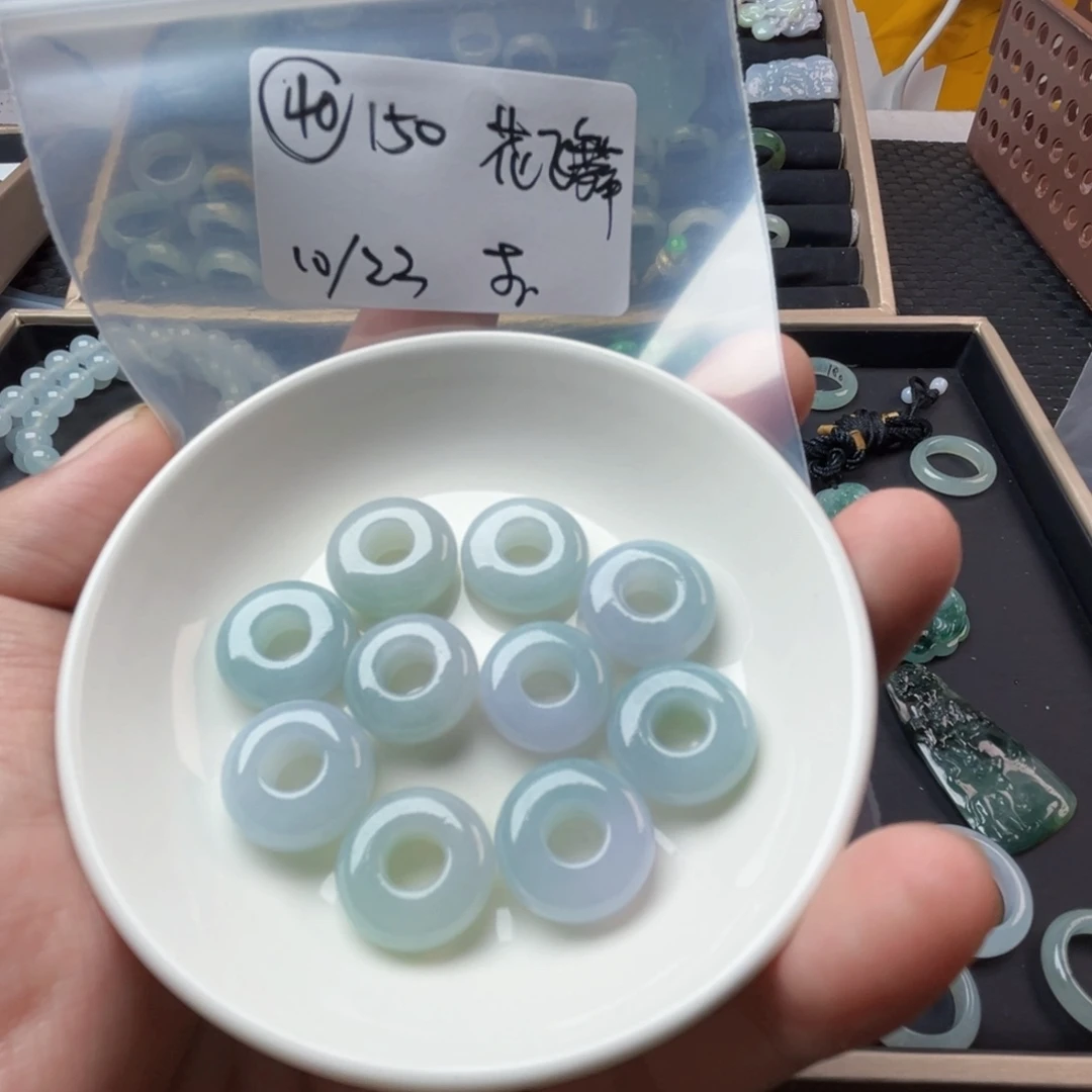 未镶嵌定制翡翠花*舞