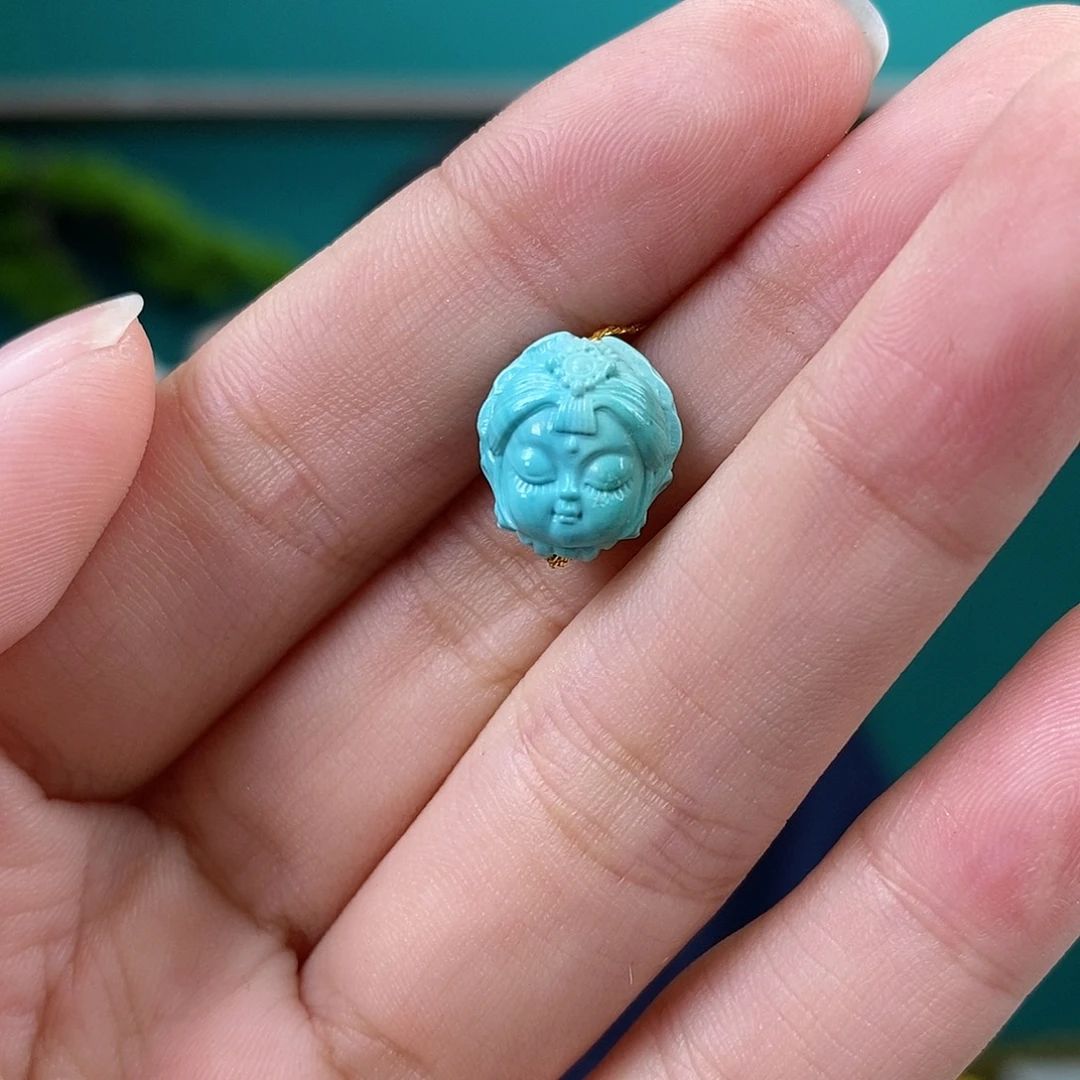 未镶嵌绿松石珠宝奇石