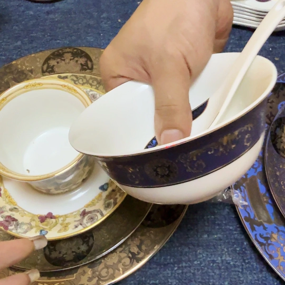瓷陶瓷工艺美术骨瓷陶瓷包邮