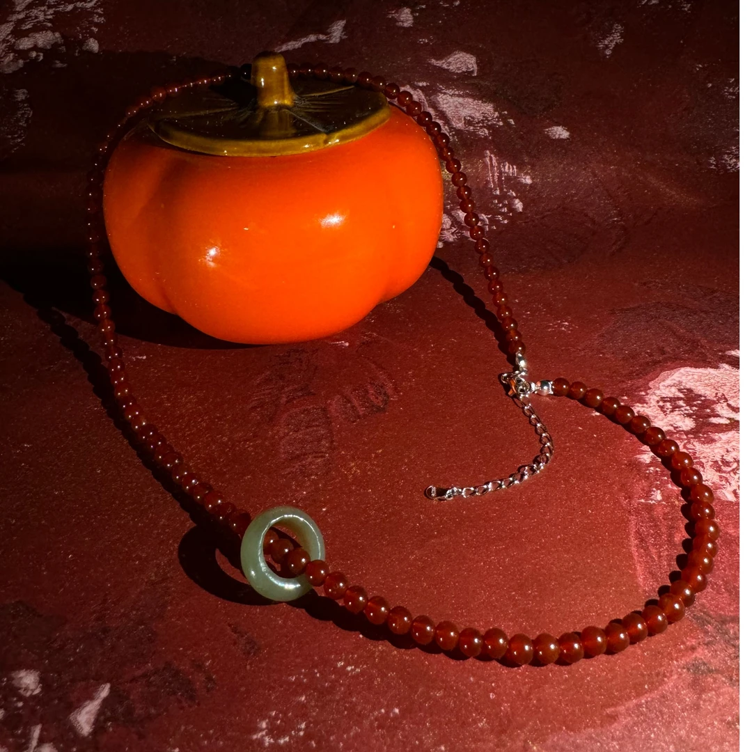 《迎春》X.xin饰品.爆款红色项链