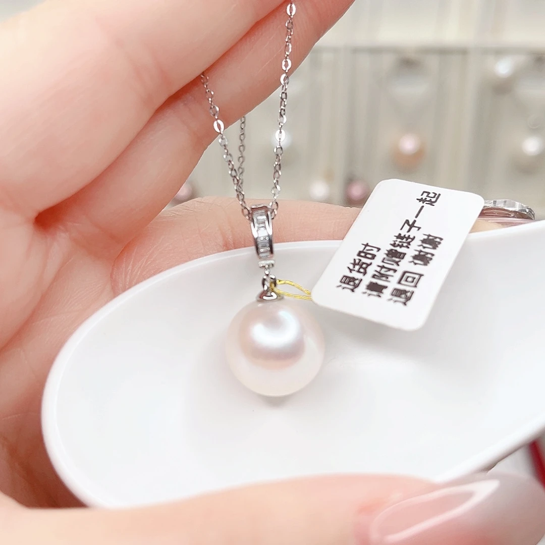 合金吊坠(赠链)淡水珍珠