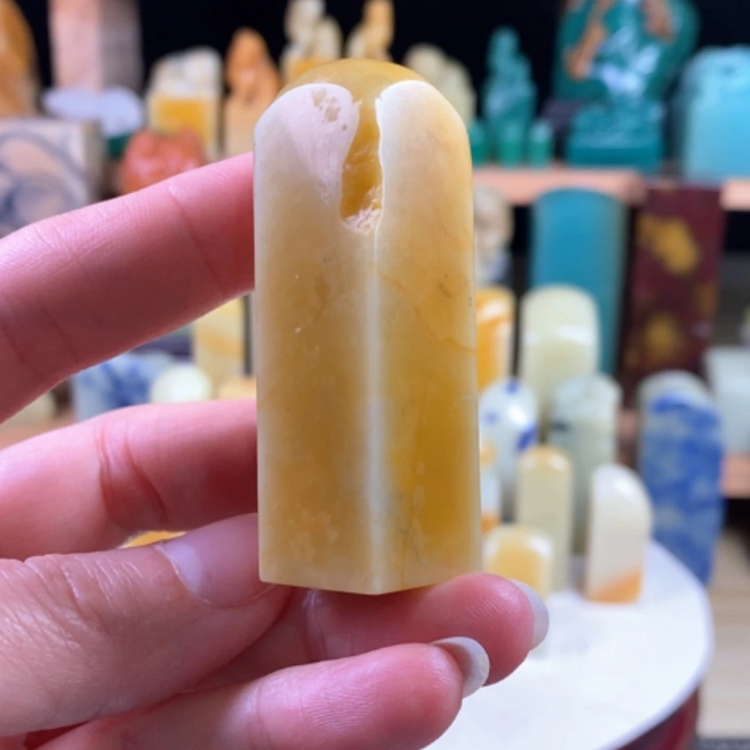 【闪购商品】青田石封门菜花黄……