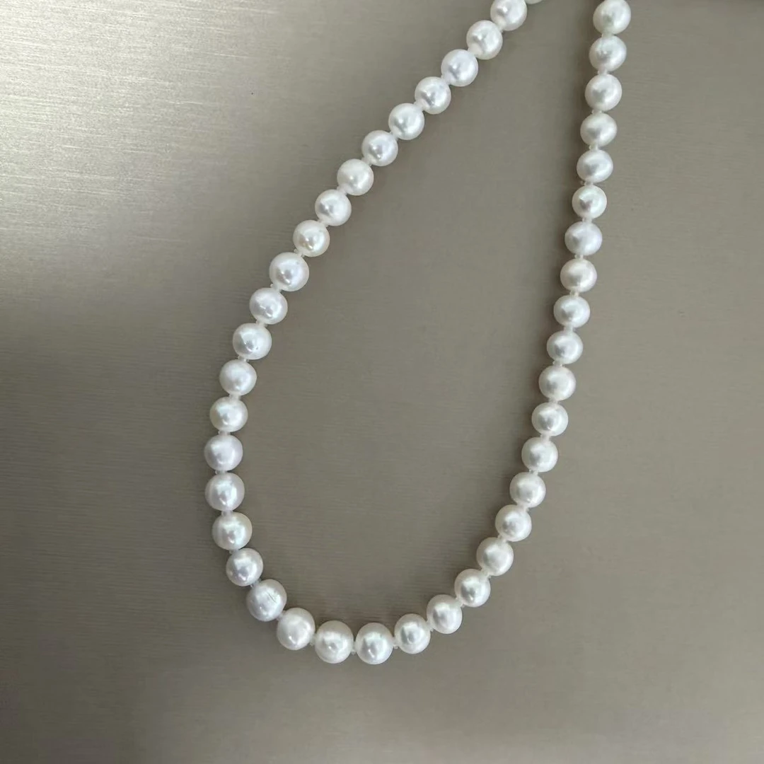 【二姐专属 两条！小欧若拉】淡水无核珍珠项链两条 7-8mm
