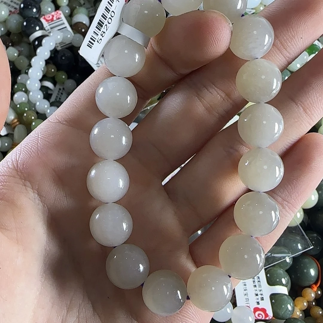 和田玉手链未镶嵌253