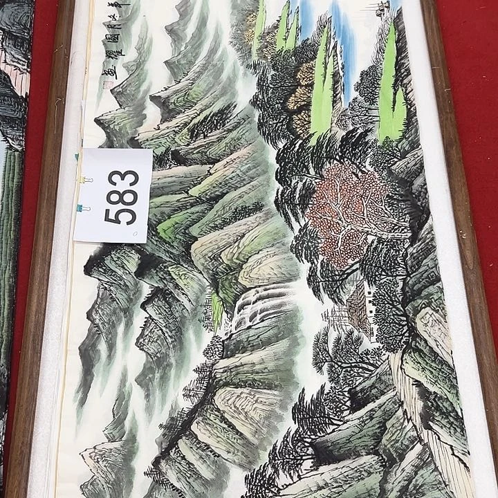 国画新年快乐纯手绘纯手工