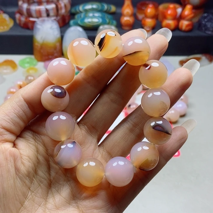 未镶嵌颈饰玛瑙/玉髓自**立