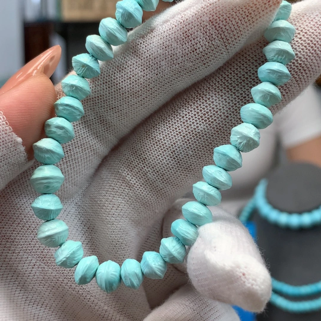 绿松石未镶嵌挂件