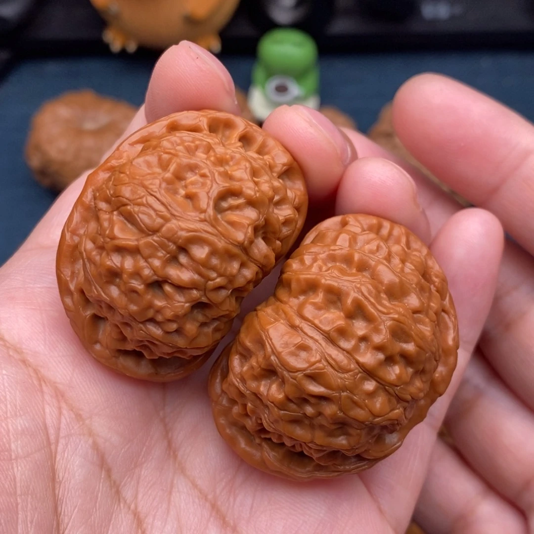 文玩核桃把件41.8精品满肉宫灯