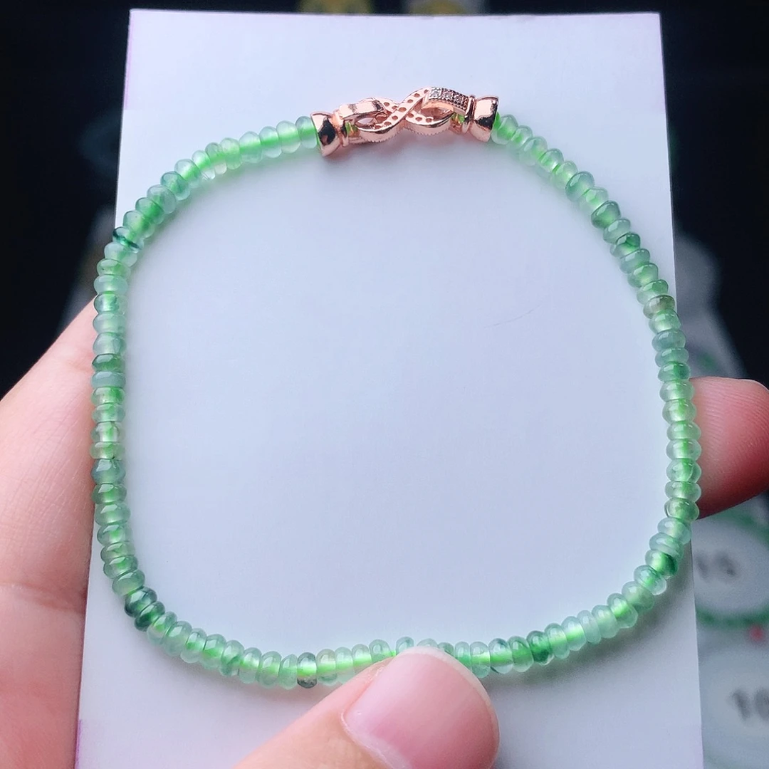 翡翠未镶嵌手链翡翠