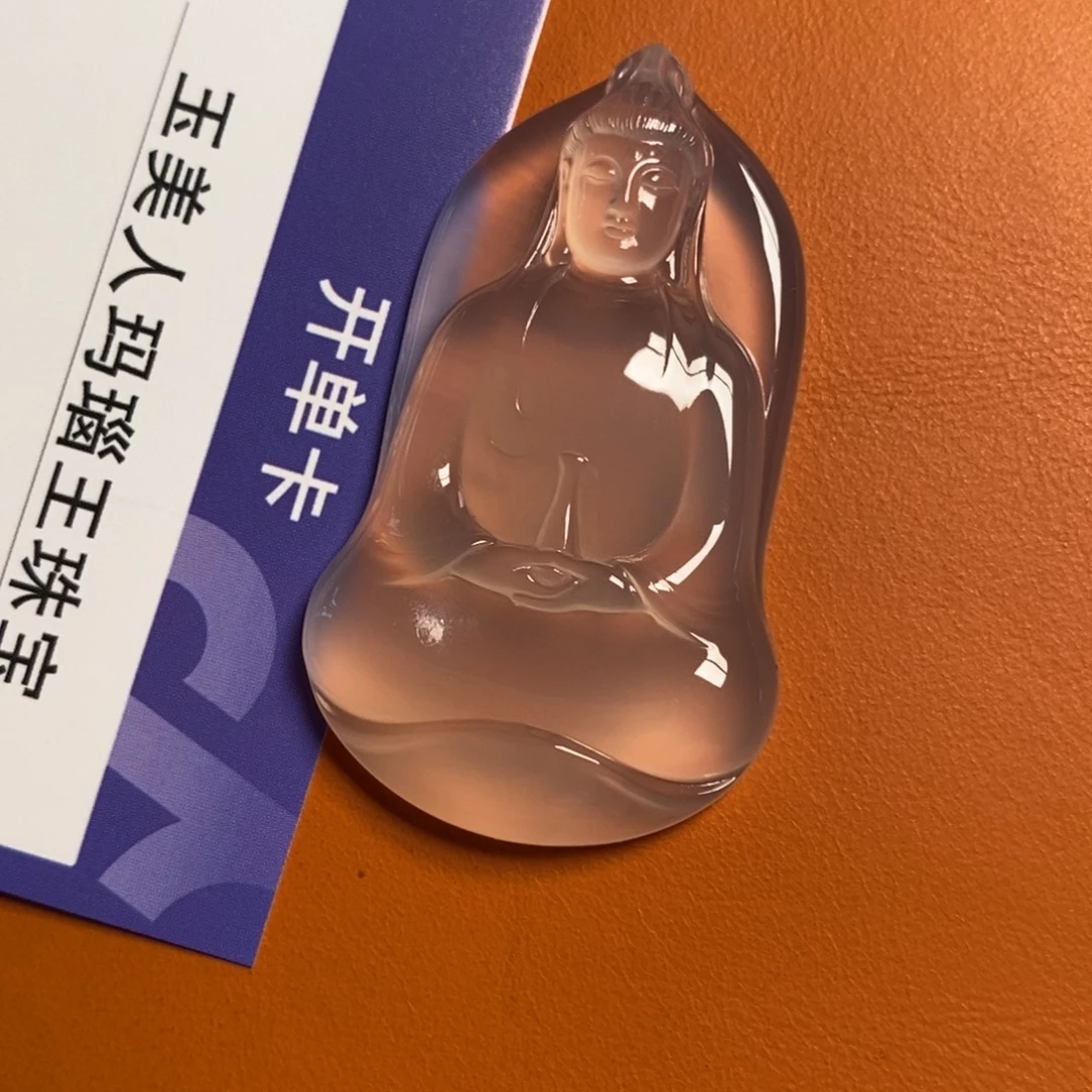 L***v玛瑙/玉髓吊坠未镶嵌