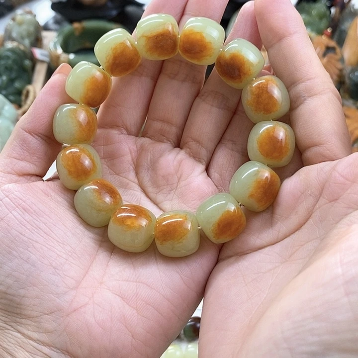 未镶嵌手链和田玉用****1