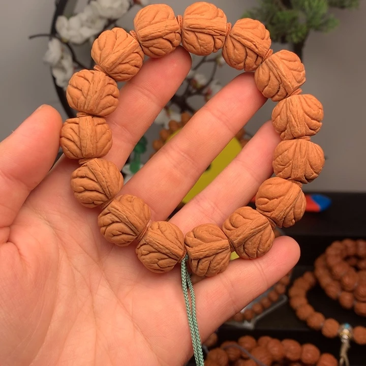 桃核手串龙纹桃核19霸王龙