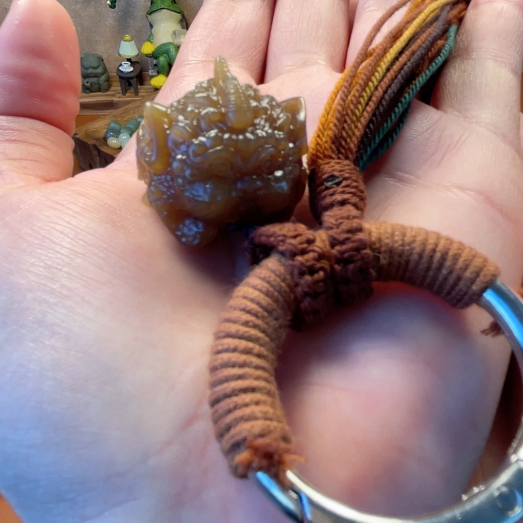 和田玉（糖玉）未镶嵌车挂