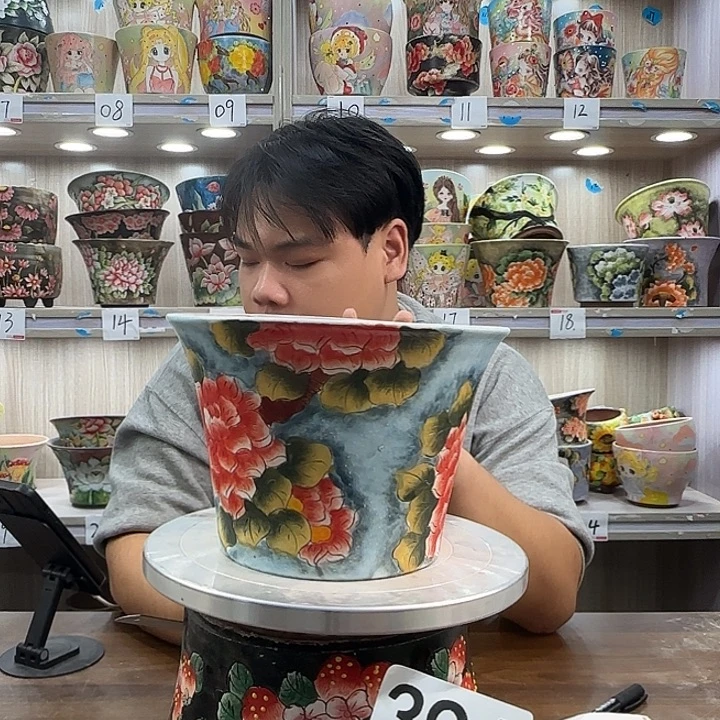 花盆紫砂瑕疵瑕疵396